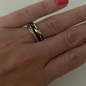 David Yurman X Crossover Ring